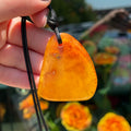 Ravenstone Amber Necklace "Rosalie"