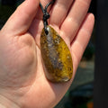 Ravenstone Amber Necklace "Séphora"