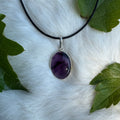 Ravenstone Amethyst Necklace "Beverly"