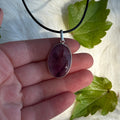 Ravenstone Amethyst Necklace "Joanna"