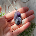 Ravenstone Amethyst Necklace "Melanie"