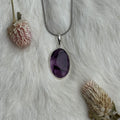 Ravenstone Amethyst Necklace "Monica"