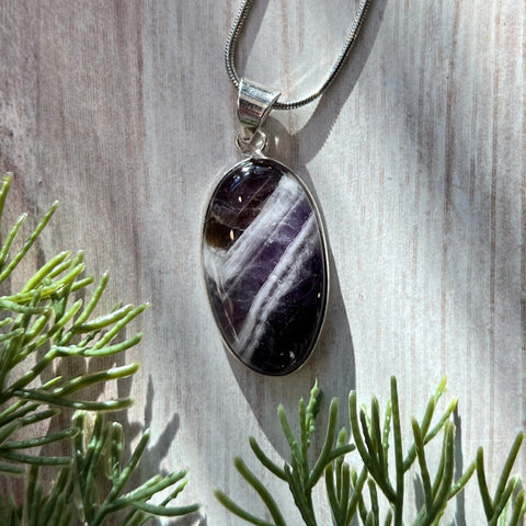 Ravenstone Amethyst Necklace "Noah"