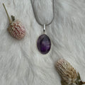 Ravenstone Amethyst Necklace "Phoebe"