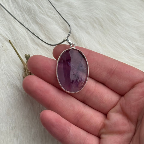 Ravenstone Amethyst Necklace "Rachel"