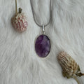 Ravenstone Amethyst Necklace "Rachel"
