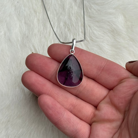 Ravenstone Amethyst Necklace "Ross"