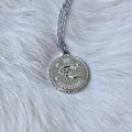 Ravenstone Aquarius (January 20 – February 18) The Silver Zodiac Necklace