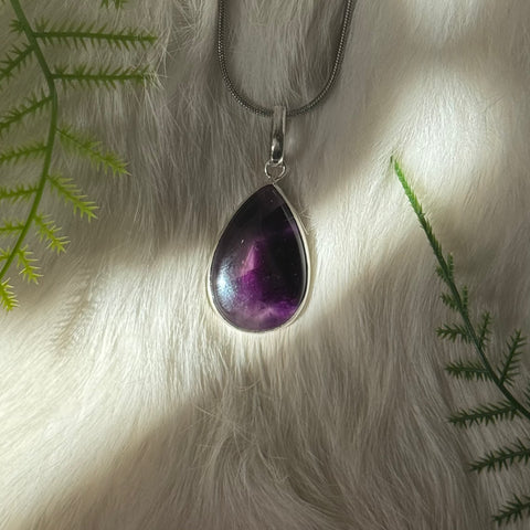 Ravenstone Atomic Amethyst Necklace "Bethany"