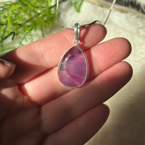 Ravenstone Atomic Amethyst Necklace "Candace"