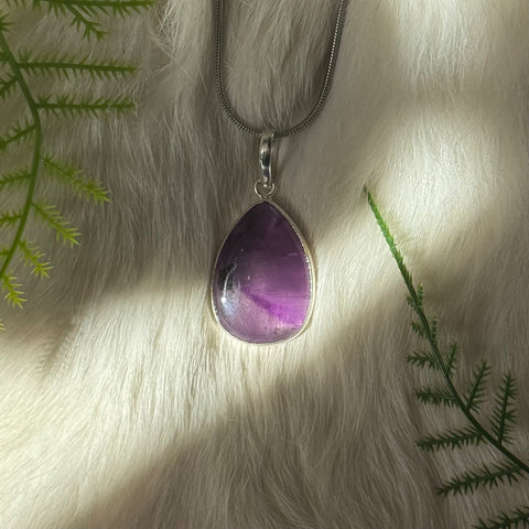 Ravenstone Atomic Amethyst Necklace "Candace"