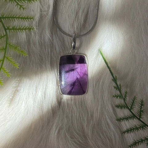 Ravenstone Atomic Amethyst Necklace "Joni"