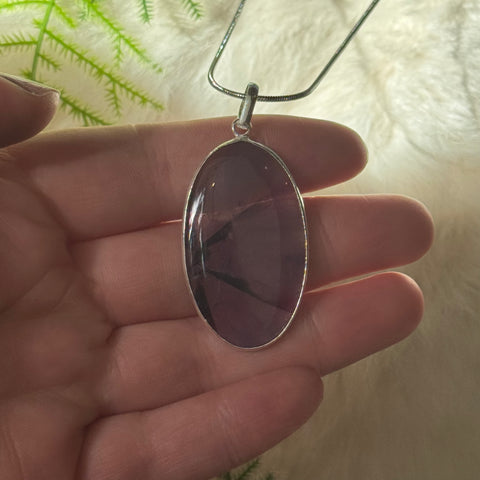 Ravenstone Atomic Amethyst Necklace "Sheila"