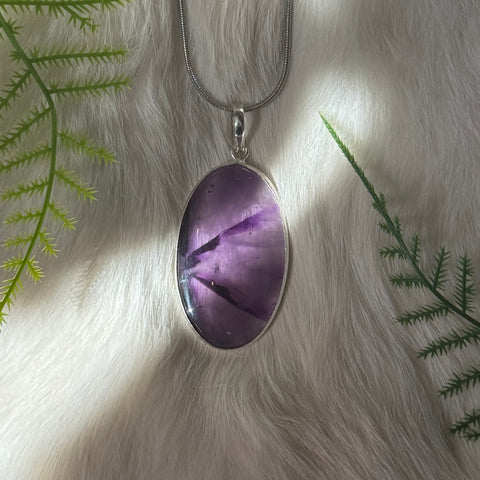 Ravenstone Atomic Amethyst Necklace "Sheila"