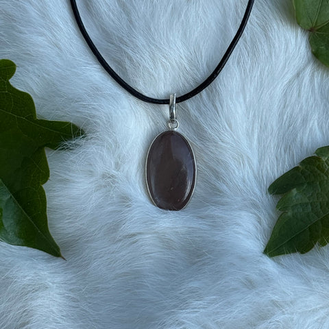 Ravenstone Black Moonstone Necklace "Carina"