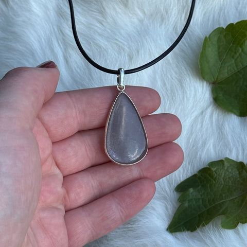 Ravenstone Black Moonstone Necklace "Elodie"