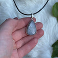 Ravenstone Black Moonstone Necklace "Roberta"