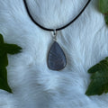 Ravenstone Black Moonstone Necklace "Roberta"