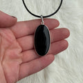 Ravenstone Black Onyx Necklace "Jennifer"