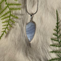 Ravenstone Blue Lace Agate Necklace "Alycia"