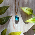 Ravenstone Blue Topaz The Gem Necklace