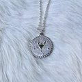 Ravenstone Cancer (June 21 – July 22) The Silver Zodiac Necklace