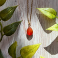 Ravenstone Carnelian The Gem Necklace
