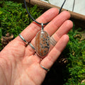 Ravenstone Cheetah Agate Necklace "Billie"