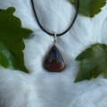 Ravenstone Cheetah Agate Necklace "Sandra"