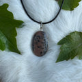 Ravenstone Cheetah Agate Necklace "Shirley"