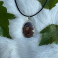 Ravenstone Cheetah Agate Necklace "Tabitha"