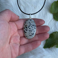 Ravenstone Dalmatian Jasper Necklace "Chelsea"