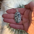 Ravenstone Dalmatian Jasper Necklace "Emily"
