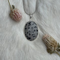 Ravenstone Dalmatian Jasper Necklace "Erin"