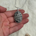 Ravenstone Dalmatian Jasper Necklace "Erin"