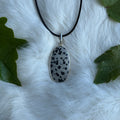 Ravenstone Dalmatian Jasper Necklace "Marjorie"