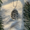 Ravenstone Dalmatian Jasper Necklace "Vivian"