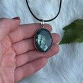 Ravenstone Faceted Labradorite Necklace "Janine"