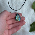 Ravenstone Faceted Labradorite Necklace "Nadine"
