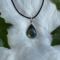 Ravenstone Faceted Labradorite Necklace "Nadine"