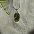 Ravenstone Green Opal Necklace "Evalina"