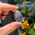 Ravenstone Iolite | Sunstone Necklace "Aldora"