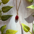 Ravenstone July | Ruby The Birthstone Necklace