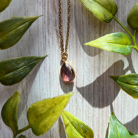 Ravenstone Morganite The Gem Necklace