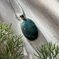 Ravenstone Moss Agate Necklace "Nadine"