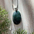 Ravenstone Moss Agate Necklace "Nadine"