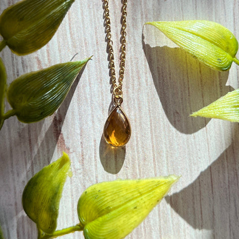 Ravenstone November | Citrine The Birthstone Necklace