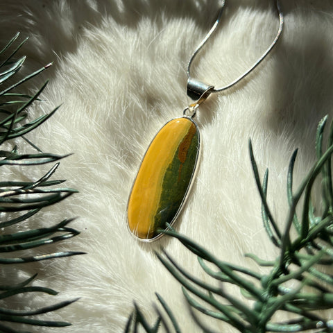 Ravenstone Ocean Jasper Necklace "Jenny"