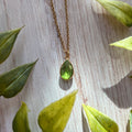 Ravenstone Peridot The Gem Necklace