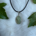 Ravenstone Prehnite Necklace "Maggie"